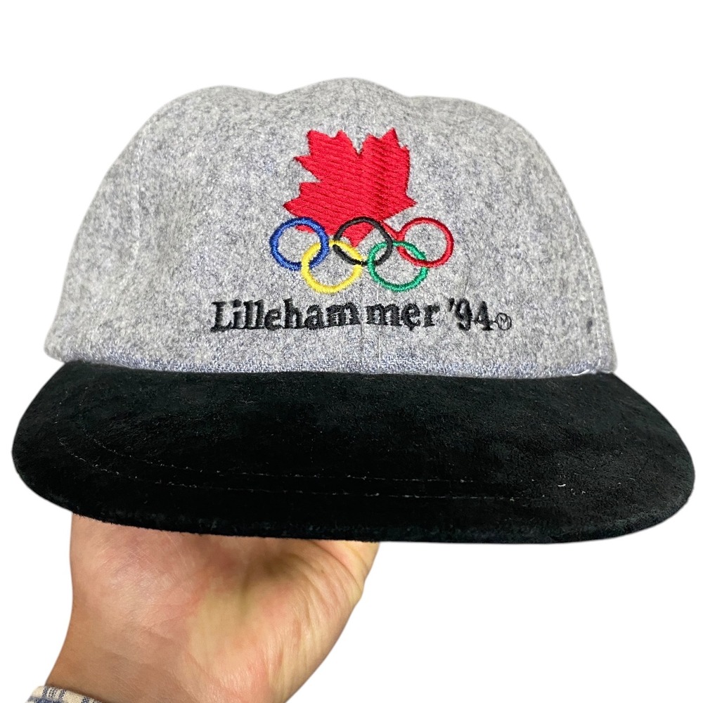 Vintage 1994 Lillehammer Olympics Canada Wool Hat